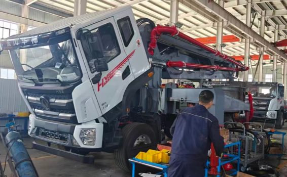 concrete pump truck manufacturer